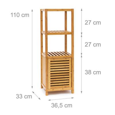 Helloshop26 3213019 Etag&egrave;re pour Salle de Bain, Multicolore, 70 x 91,5 x 25 cm