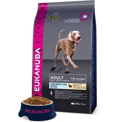 EUKANUBA  Adult Large Breed agneau riz pour chien 3 x 2,5 kg