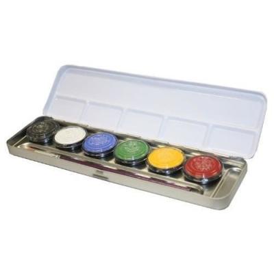  Eulenspiegel trousse de maquillage 6 couleurs 10 pi&egrave;ces