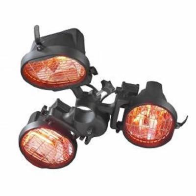 EUROM Chauffage pour parasol Parasol Heater 1500 Industrial noir 1500 W
