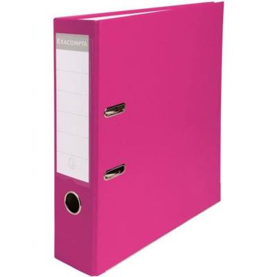 EXACOMPTA Classeur &agrave; levier A4 - dos 80 mm - Coloris Framboise