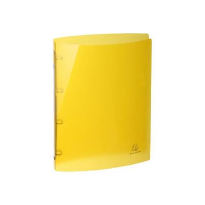 EXACOMPTA Classeur 4 anneaux  Iderama - polypro souple 5/10 brillant - dos 2 cm - coloris assortis