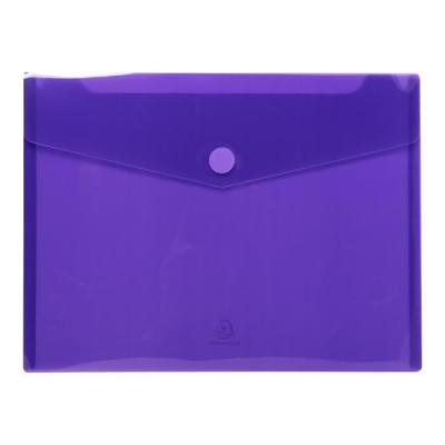 EXACOMPTA  Sachet de 5 pochettes-enveloppes scratch A4 en polypropyl&egrave;ne 2/10e. Coloris assortis