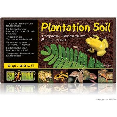 EXO TERRA Kit de d&eacute;coration de climat tropical  Substrat