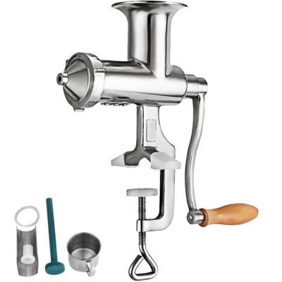 VEVOR Extracteur de Jus Manuel Inox  Presse Agrumes Herbe de Bl&eacute; L&eacute;gumes Verts