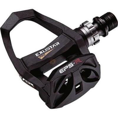 GENERIQUE Exustar Cliquez Pedal Race Route Clipless 9/16 pouces noir par set