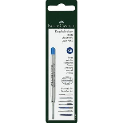 FABER CASTELL Faber-Castell Blister Recharge Stylo-Bille Xb - Bleu