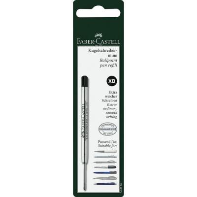 FABER CASTELL Faber-Castell Blister Recharge Stylo-Bille Xb - Noir