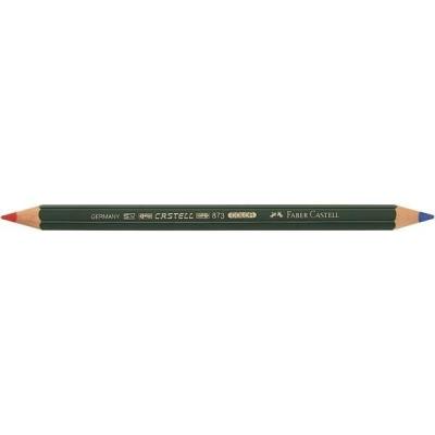 FABER CASTELL C/12 Lapiz Bicolor Grueso Rojo-Azul Faber-Castell - [Livre en VO]