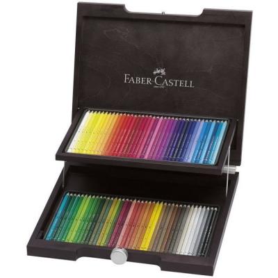 FABER CASTELL Crayon aquarellable Albrecht D&uuml;rer - Coffret en bois 72 couleurs