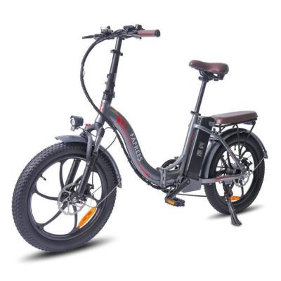  V&eacute;lo &eacute;lectrique F20 Pro Pliable Batterie 36V 18Ah Vitesse Max 25km/h Gris