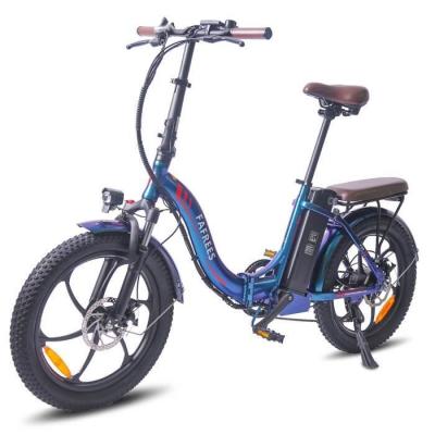  V&eacute;lo &eacute;lectrique F20 Pro Pliable Batterie 36V 18Ah Vitesse Max 25km/h Bleu