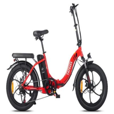 FAFREES V&eacute;lo &eacute;lectrique  F20 - Roues 20"" - Batterie 36V 16AH - Rouge