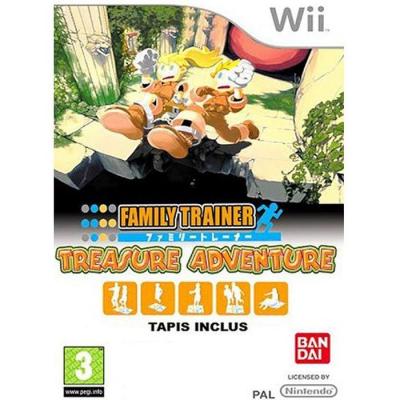 Family Trainer Treasure Adventures + Tapis Wii