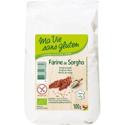 MA VIE SANS GLUTEN Farine de Sorgho Bio - Sans gluten - 500g - 