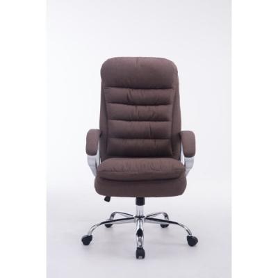 CLP Fauteuil de bureau XXL Vancouver Tissu , Marron