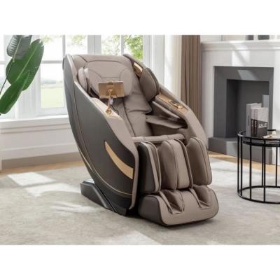 VENTE UNIQUE Fauteuil massant en simili -Syst&egrave;me zero gravit&eacute; - Beige - MOWATA 