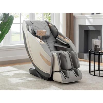 VENTE UNIQUE Fauteuil massant en simili - Syst&egrave;me zero gravit&eacute; - Gris - MOWATA 