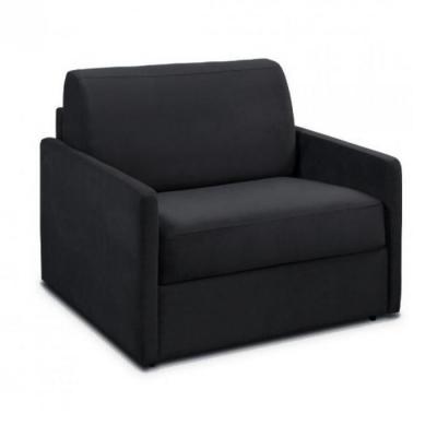 ITALIAN SPIRIT Fauteuil SUN convertible express 70*16 cm matelas &eacute;paisseur 16cm Microfibre gris graphite