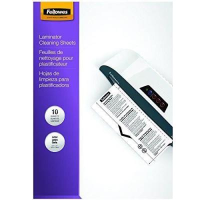 FELLOWES  - Blanc - A4 (210 x 297 mm) 10 unit&eacute;s feuilles de nettoyage