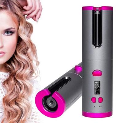  Fer &agrave; friser automatique bigoudi multi-fonction charge bigoudis professionnel l fer &agrave; coiffer USB sans fil pince &agrave; cheveux 