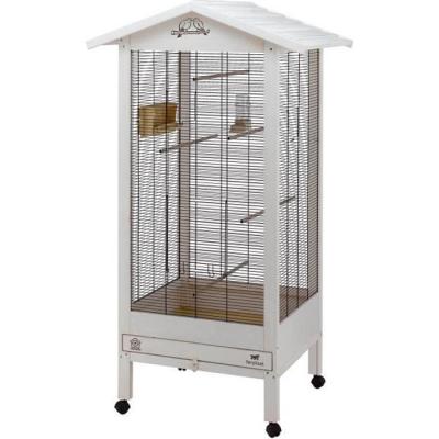 FERPLAST Cages pour canaris et oiseaux exotiques  HEMMY anti-rayures perroquets