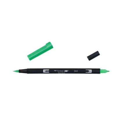 TOMBOW Feutre Double Pointe Abt Dual Brush Pen 245 , Vert S&egrave;ve