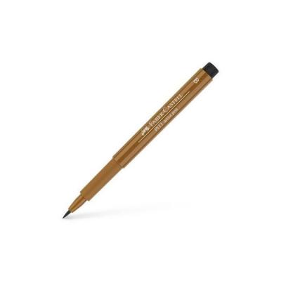 FABER CASTELL Feutre &agrave; dessin - Pointe pinceau - terre d'ombre - Pitt Artist - Faber-Castell 
