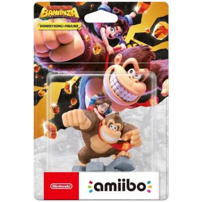NINTENDO Figurine Amiibo - Donkey Kong & Pauline &bull; Collection Donkey Kong 