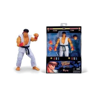 Figurine articul&eacute;e Jada Street Fighters Ryu 15 cm