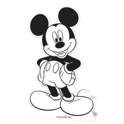 Star cutouts - Stscc3 - Figurine G&eacute;ante - Mickey - A Colorier 88 X 50 Cm