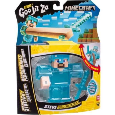 GOO JIT ZU Moose Toys  - MINECRAFT - FIGURINE STEEVE 11CM - Neuf