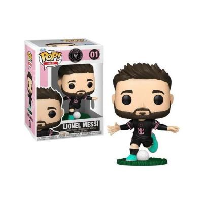 FUNKO Figurine  Pop! N&deg;1 - Football - Inter Miami - Lionel Messi (exterieur) 