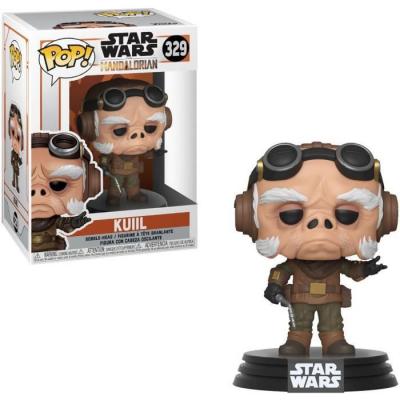 FUNKO Figurine  Pop! N&deg;329 - Star Wars Mandalorian - Kuiil 