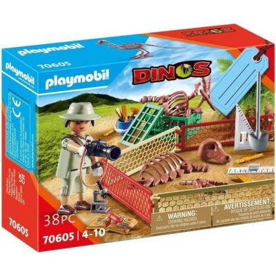 Playmobil 70605 - dinos pal&eacute;ontologue coffret cadeau