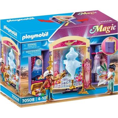 Figurine miniature PLAYMOBIL Magic Bo&icirc;te de jeu Princesse et G&eacute;nie