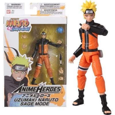BANDAI  H&eacute;ros Anime Du Mode Saga Uzumaki Naruto Shippuden Naruto 15 Cm