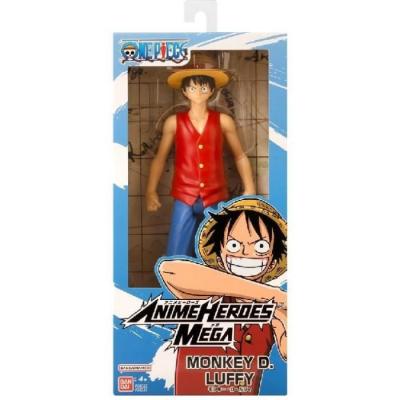 BANDAI Figurine One Piece - Anime Heroes Mega - 38331 - Luffy - 30 cm - Neuf