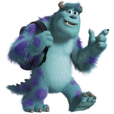 BULLYLAND Figurine Sulley &agrave; l'universit&eacute; Monstres Academy Bully 7 cm 