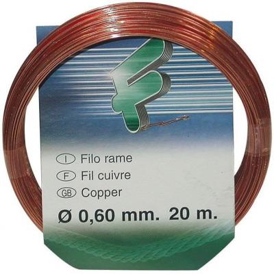 FILGRAF Fil attache - FILOMAT - Cuivre - 06 mm - 20 m