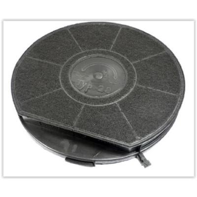 WHIRLPOOL Filtre &agrave; charbon pour hotte  Type 28 - Diam&egrave;tre 24cm - Hauteur 3.3cm