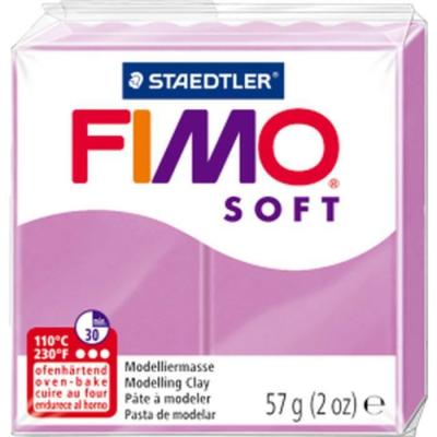 DTM LOISIRS CREATIFS P&acirc;te Fimo soft Rose lavande 62 - 56 gr - Fimo - couleur variant