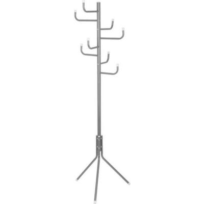 Porte manteaux en m&eacute;tal - 8 tiges - gris FIV3560234474475