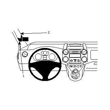 BRODIT   Proclip Pour Citroen Berlingo Peugeot Partner