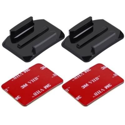 WEWOO Fixation GoPro 2 Supports de surface courbe support adh&eacute;sif voiture HERO6 5-5 Session 4-4-3 3-2-1 Xiaoyi et dappareils daction 