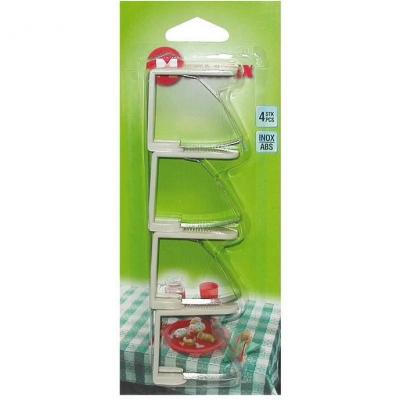 METALTEX  - sorepro pince nappe(4)inox+plast.*254505