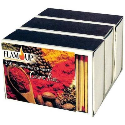 FLAM UP  - Allumettes cuisine tripack (3x240)
