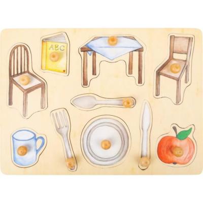 SMALL FOOT  forme puzzle Objets en bois junior 9 pi&egrave;ces 