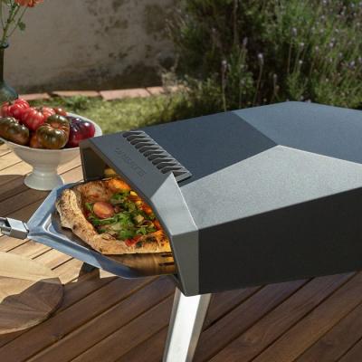CREATE Four &agrave; pizza portable &agrave; gaz  - PIZZA MAKER PRO - Noir 