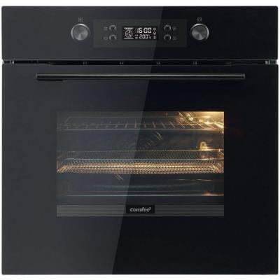 COMFEE Four encastrable Pyrolyse Friteuse &agrave; air chaud - 72L - CBO65P80E0-BK - Noir - Classe A